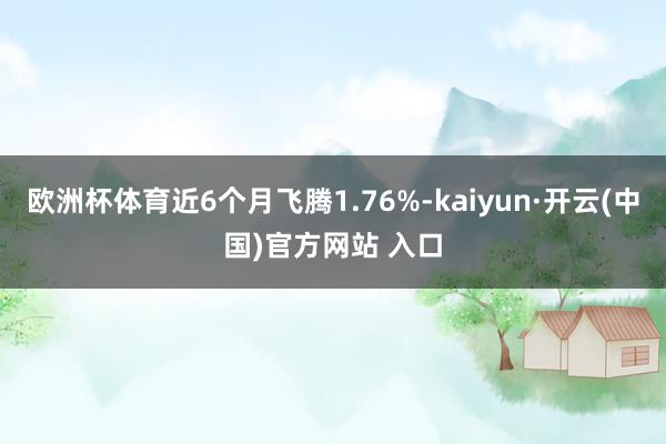 歐洲杯體育近6個月飛騰1.76%-kaiyun·開云(中國)官方網站 入口